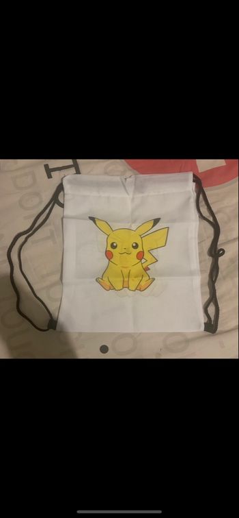 Coussin et sac pokemon