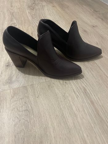 Bottines cuir marron en parfait état