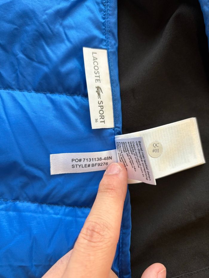 Doudoune sans manches Lacoste - photo numéro 10