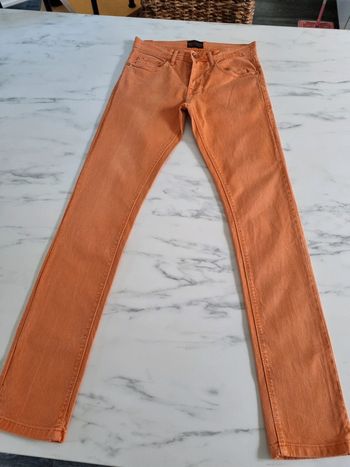 Zara jeans orange taille 38