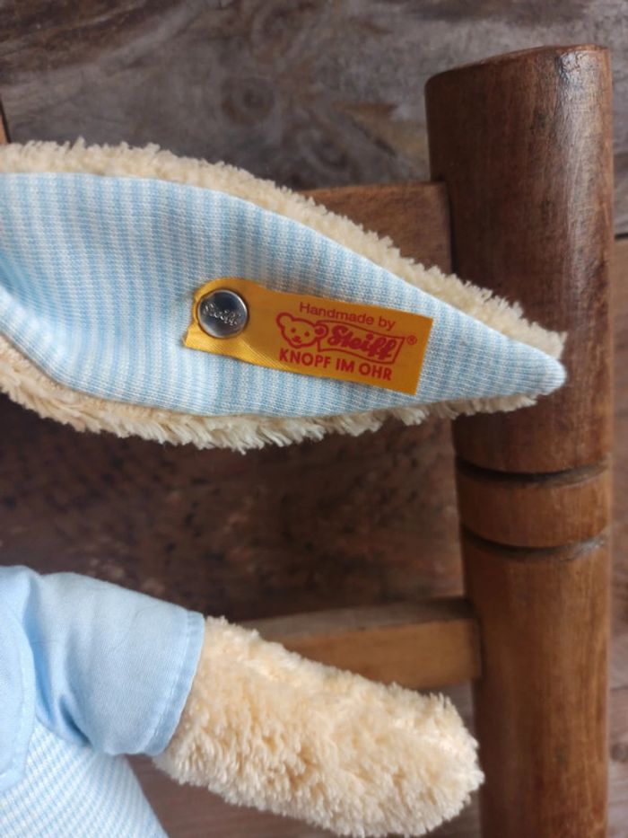 peluche lapin steiff tbe - photo numéro 3