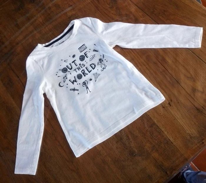 Tee-shirt manches longues espace