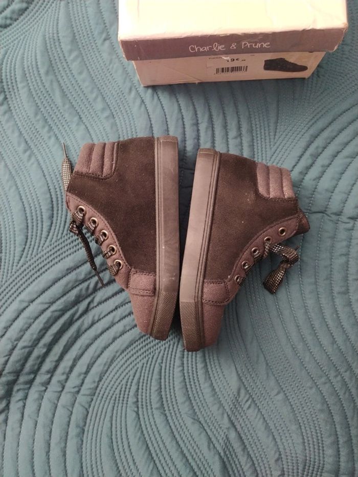 Botine noir P 30 neuf - photo numéro 6
