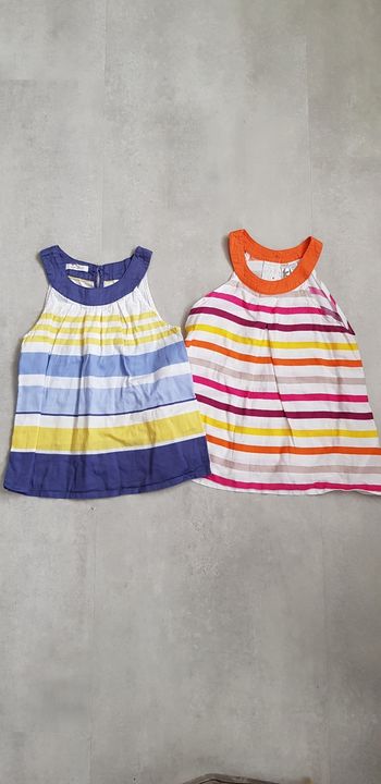 Lot 2 hauts okaidi 8 ans