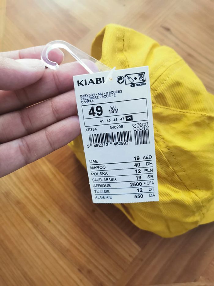 Casquette enfant
