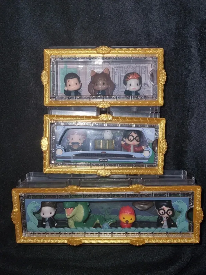 Lot Figurine Micro Magical Moments, Harry Potter