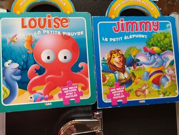 Livre puzzle "Jimmy le petit éléphant"