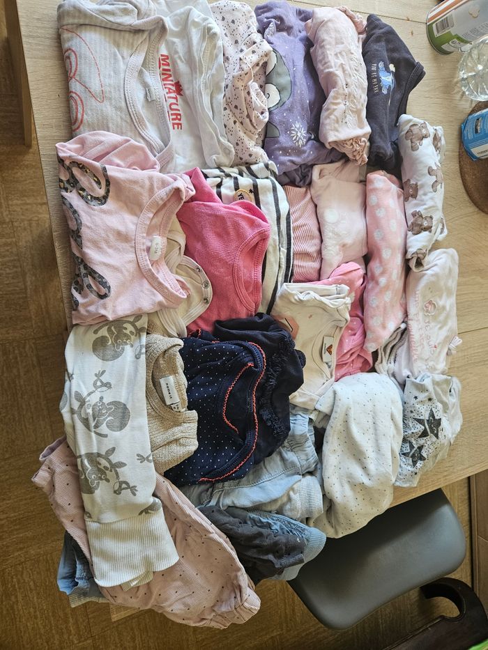 Lot vêtements bébé fille 3mois - photo numéro 3