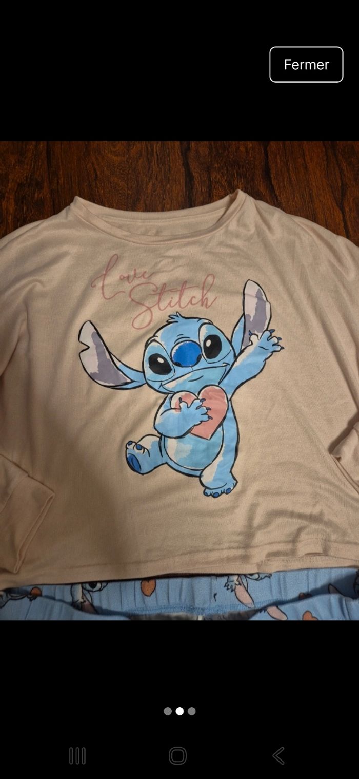 Pyjama stitch neuf sans étiquette - photo numéro 2
