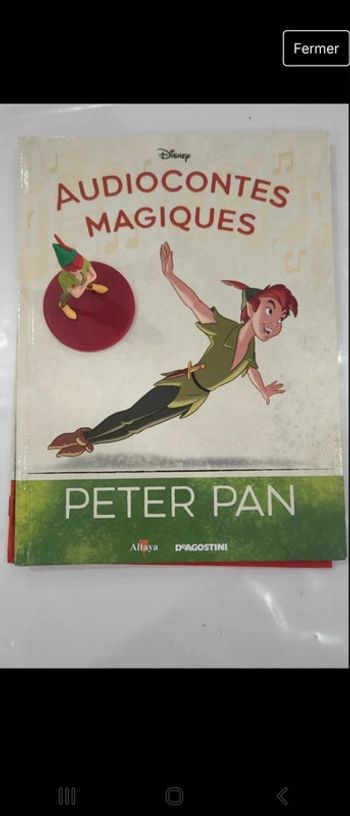 Numero6 audioconte Magique Altaya disney deagostini livre et figurine audio conte compte