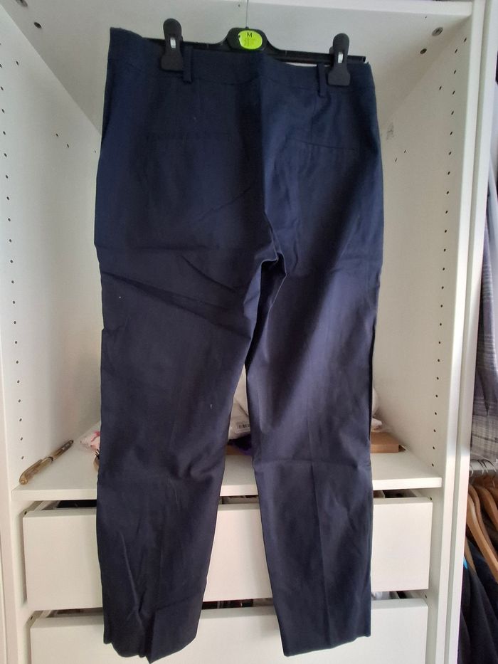 Pantalon droit bleu marine - photo numéro 2