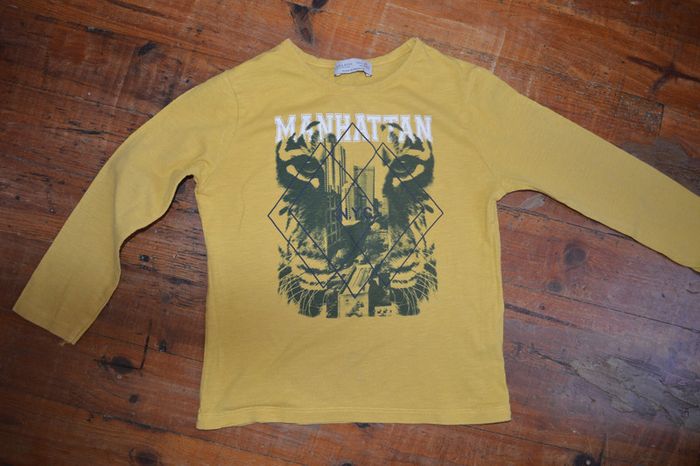 Tee shirt manches longues Zara boys 5 ans