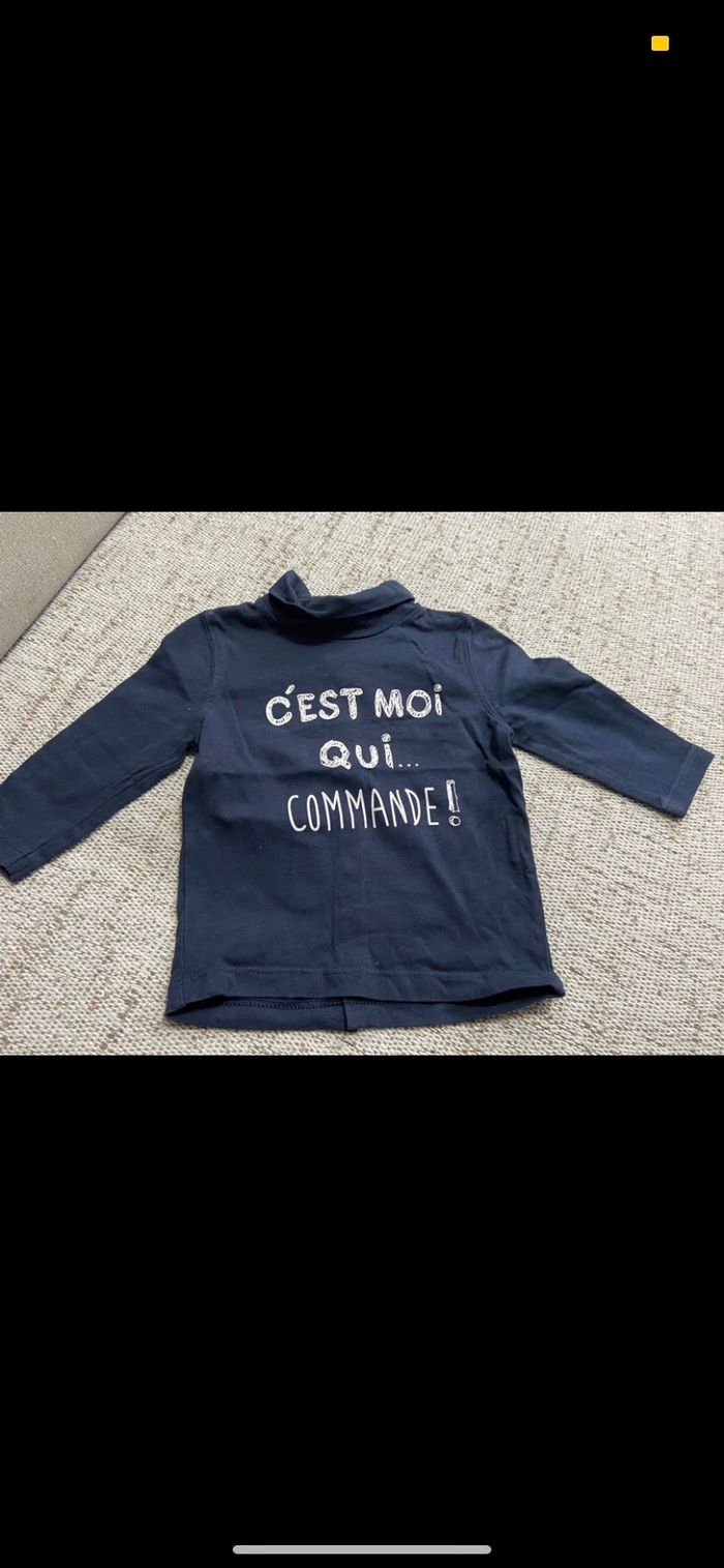 Teeshirt manches longues 6 mois
