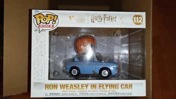 Neuf FIgurine Funko POP! Ride Harry Potter Ron Weasley in flying Car figure new