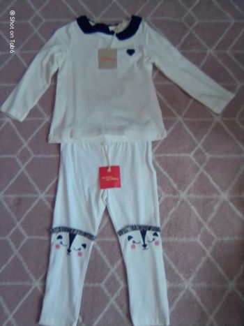 Ensemble blanc fille