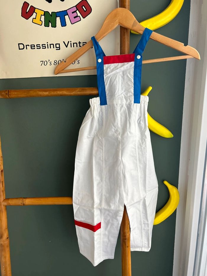 Salopette vintage color block 18-24M - photo numéro 2