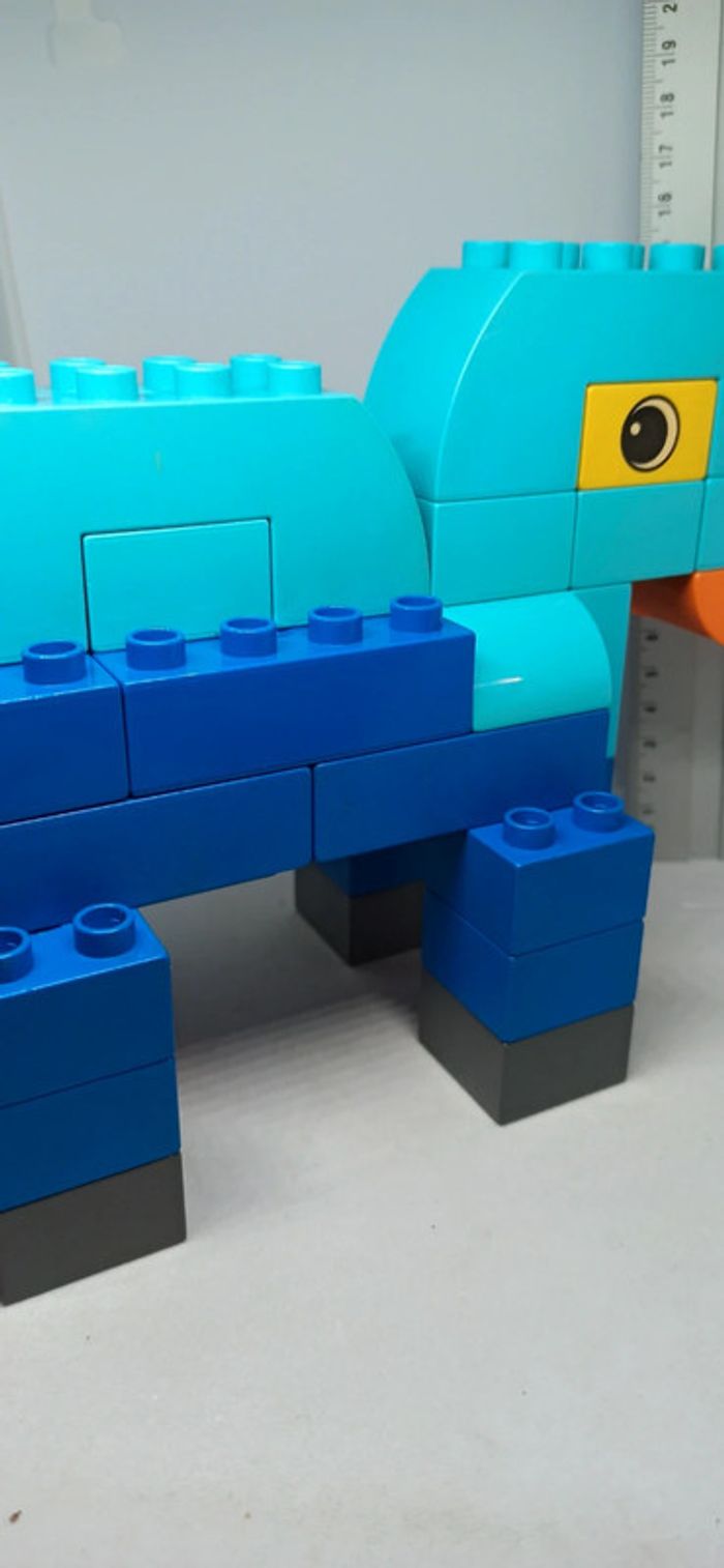 Éléphant en briques lego duplo - photo numéro 8