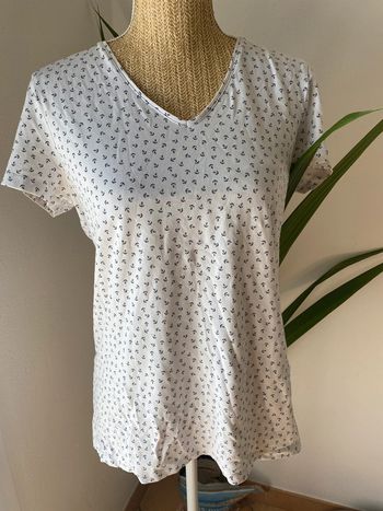 Haut manches courtes femme Marine xxxl