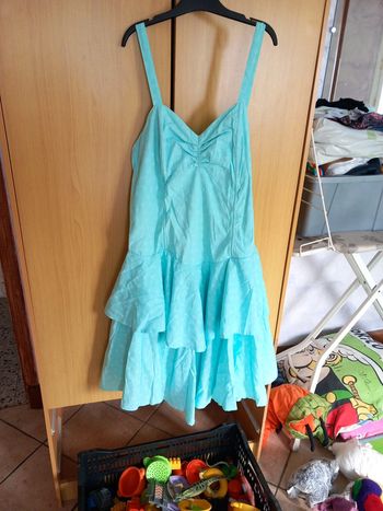 Robe a bretelle+ boléro T44 comme Neuf