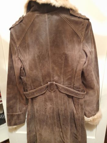 Manteau cuir Segura