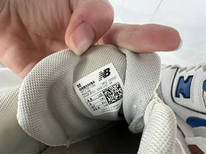 New Balance 550 bleues – Taille 37 - photo numéro 6