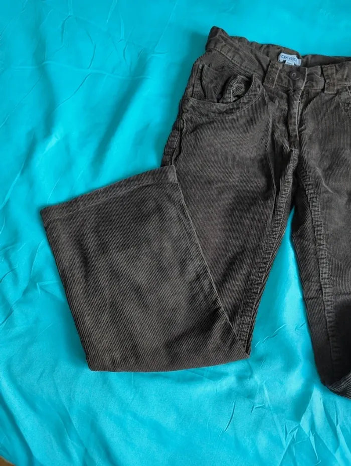 Pantalon velours fille - photo numéro 3