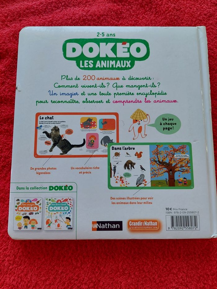 Encyclopedie 2-5ans Dokeo des animaux - photo numéro 2