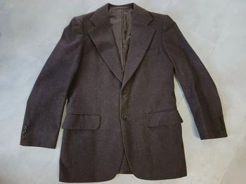 veste blazer et son veston marron