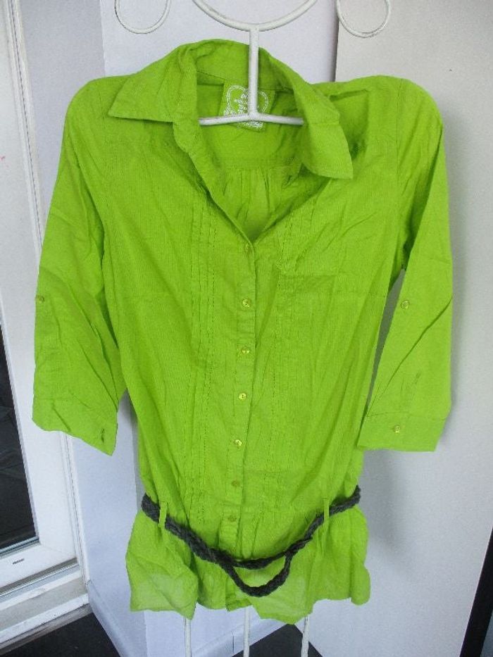 Tunique vert pomme
