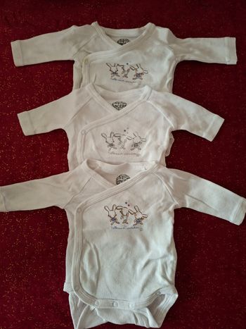 Lot de 6 bodies naissance