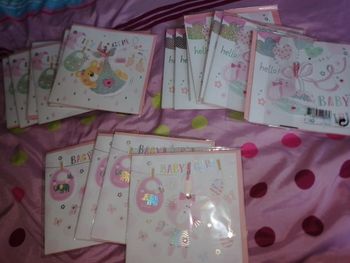 Faire part naissance fille avec enveloppe