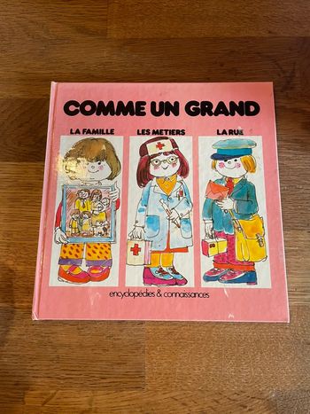Livre Comme un grand La famille Les métiers La rue