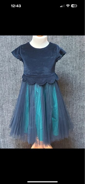 Noël: Magnifique robe de fête Jacadi 4 ans rêve 7485