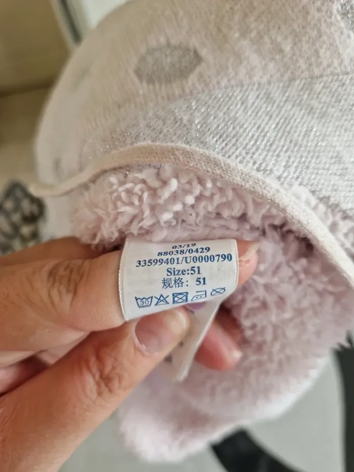 Bonnet rose okaidi taille 51 - photo numéro 2