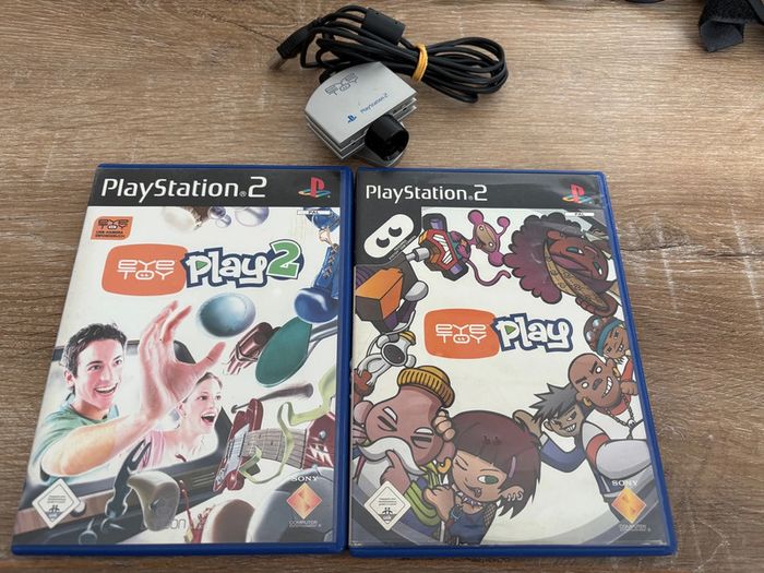 Lot eye toy + 2 jeux ps2