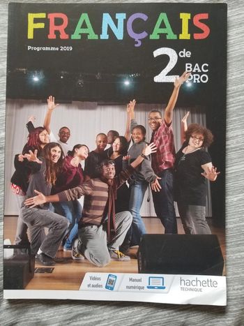Francais seconde bac pro