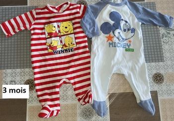 lot pyjama 3 mois
