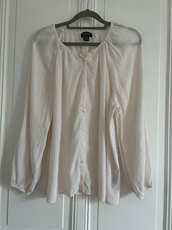 Blouse blanche manches longues primark XS
