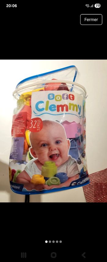 Cube construction souple 