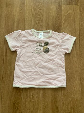 T-shirt fille 6/12M