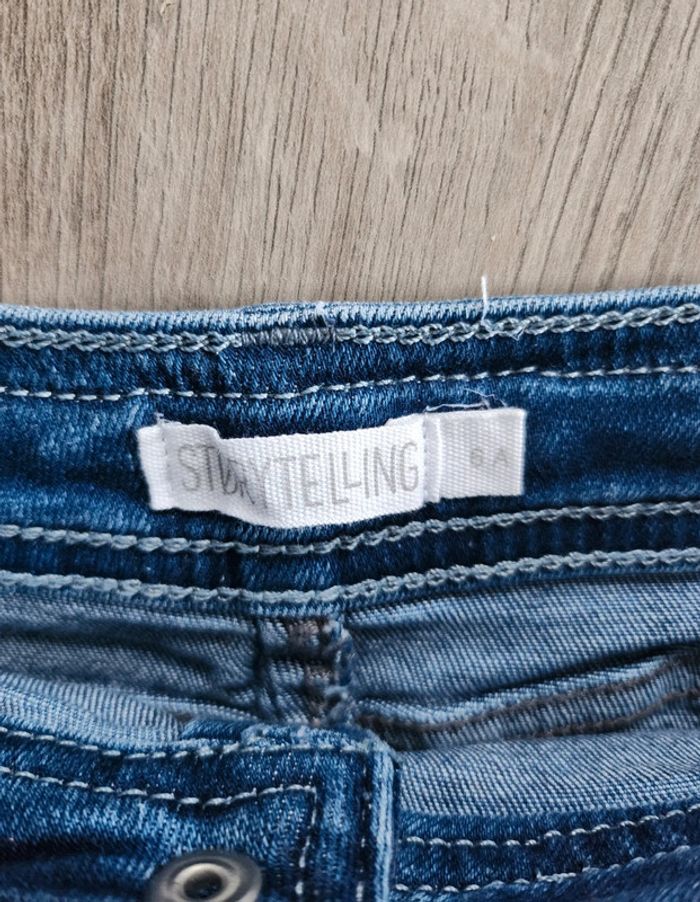 Jupe jean bleu 6 ans - photo numéro 3