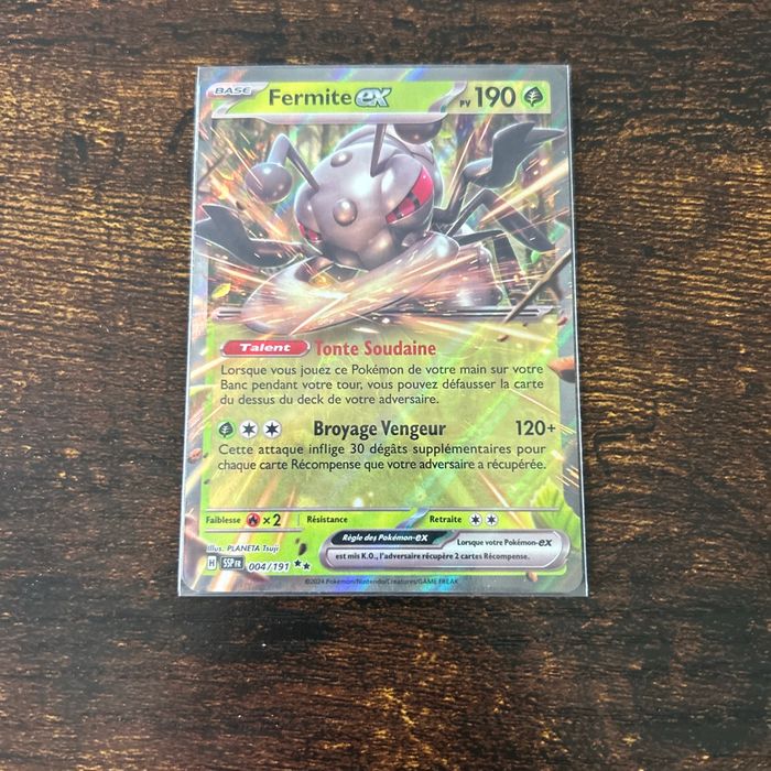 Carte Pokémon - Fermite Ex