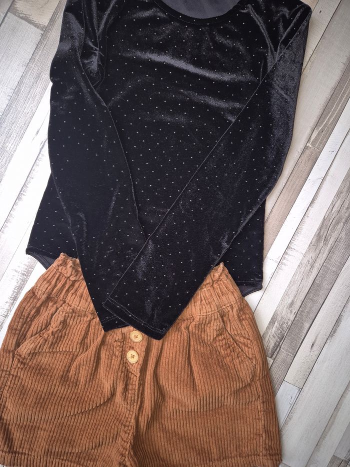 Short  velours - photo numéro 3