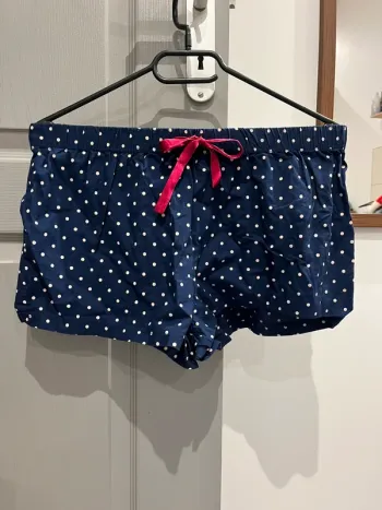 Short à pois pyjama
