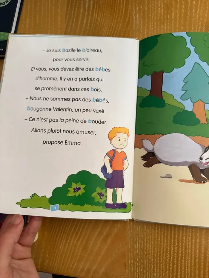 Découvre le B avec Basile le blaireau - photo numéro 3