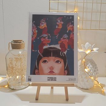 Ex-libris manga Fossiles de rêves 20 ans Pika