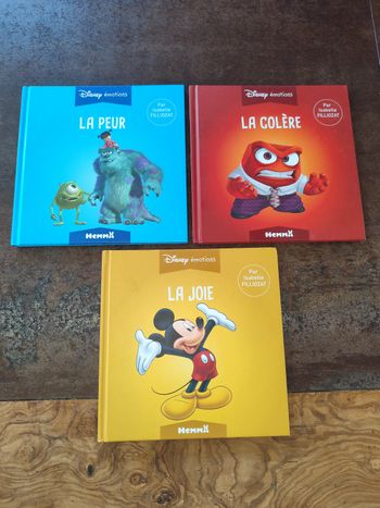 Livres Disney émotions