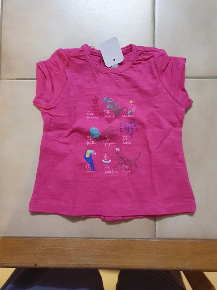Tee-shirt catimini neuf 3 mois