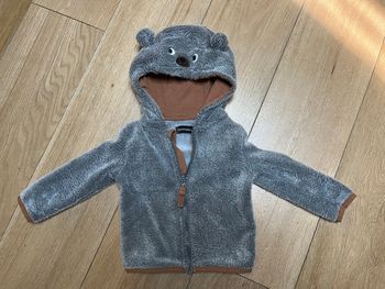 Veste polaire à capuche 