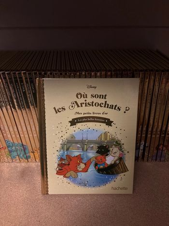 Livre Disney, mes petits livres d’or où sont les Aristochats